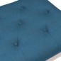vidaXL Sitzbank Blau 110x40x49 cm Samt vidaXL Sitzbank Blau 110x40x49 cm Samt