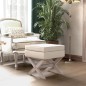 vidaXL Hocker mit Stauraum Beige 45x45x49 cm Leinen vidaXL Hocker mit Stauraum Beige 45x45x49 cm Leinen