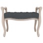 vidaXL Sitzbank Dunkelgrau 80x45x60 cm Samt vidaXL Sitzbank Dunkelgrau 80x45x60 cm Samt