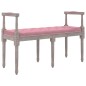 vidaXL Sitzbank Rosa 110x40x70 cm Samt vidaXL Sitzbank Rosa 110x40x70 cm Samt