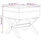 vidaXL Hocker mit Stauraum Rosa 45x45x49 cm Samt vidaXL Hocker mit Stauraum Rosa 45x45x49 cm Samt