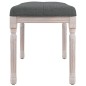vidaXL Sitzbank Dunkelgrau 80x40x49 cm Stoff vidaXL Sitzbank Dunkelgrau 80x40x49 cm Stoff