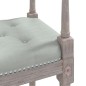 vidaXL Sitzbank Hellgrau 110x40x70 cm Samt vidaXL Sitzbank Hellgrau 110x40x70 cm Samt