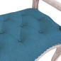 vidaXL Sitzbank Blau 80x45x60 cm Samt vidaXL Sitzbank Blau 80x45x60 cm Samt
