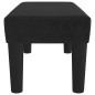 vidaXL Sitzbank Schwarz 70x30x30 cm Samt vidaXL Sitzbank Schwarz 70x30x30 cm Samt