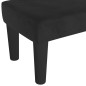 vidaXL Sitzbank Schwarz 70x30x30 cm Samt vidaXL Sitzbank Schwarz 70x30x30 cm Samt