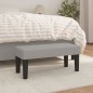 vidaXL Sitzbank Hellgrau 70x30x30 cm Stoff vidaXL Sitzbank Hellgrau 70x30x30 cm Stoff