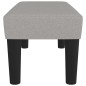 vidaXL Sitzbank Hellgrau 70x30x30 cm Stoff vidaXL Sitzbank Hellgrau 70x30x30 cm Stoff