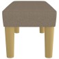 vidaXL Sitzbank Taupe 70x30x30 cm Stoff vidaXL Sitzbank Taupe 70x30x30 cm Stoff