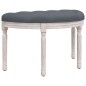vidaXL Sitzbank Dunkelgrau 81,5x41x49 cm Samt vidaXL Sitzbank Dunkelgrau 81,5x41x49 cm Samt