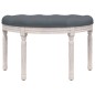 vidaXL Sitzbank Dunkelgrau 81,5x41x49 cm Samt vidaXL Sitzbank Dunkelgrau 81,5x41x49 cm Samt