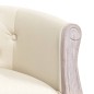 vidaXL Sitzbank Beige 98x56x69 cm Leinen vidaXL Sitzbank Beige 98x56x69 cm Leinen