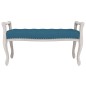 vidaXL Sitzbank Blau 110x45x60 cm Samt vidaXL Sitzbank Blau 110x45x60 cm Samt