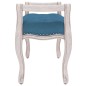 vidaXL Sitzbank Blau 110x45x60 cm Samt vidaXL Sitzbank Blau 110x45x60 cm Samt