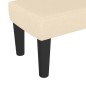 vidaXL Sitzbank Creme 70x30x30 cm Stoff vidaXL Sitzbank Creme 70x30x30 cm Stoff