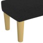 vidaXL Sitzbank Schwarz 100x30x30 cm Stoff vidaXL Sitzbank Schwarz 100x30x30 cm Stoff