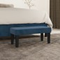 vidaXL Sitzbank Dunkelblau 70x30x30 cm Samt vidaXL Sitzbank Dunkelblau 70x30x30 cm Samt
