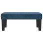 vidaXL Sitzbank Dunkelblau 70x30x30 cm Samt vidaXL Sitzbank Dunkelblau 70x30x30 cm Samt