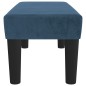 vidaXL Sitzbank Dunkelblau 70x30x30 cm Samt vidaXL Sitzbank Dunkelblau 70x30x30 cm Samt