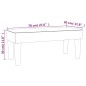 vidaXL Sitzbank Dunkelblau 70x30x30 cm Samt vidaXL Sitzbank Dunkelblau 70x30x30 cm Samt