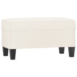 vidaXL Sitzbank Creme 70x35x41 cm Kunstleder