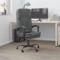 vidaXL Bürostuhl mit Massagefunktion Dunkelgrau Stoff vidaXL Bürostuhl mit Massagefunktion Dunkelgrau Stoff