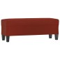 vidaXL Sitzbank Weinrot 100x35x41 cm Kunstleder vidaXL Sitzbank Weinrot 100x35x41 cm Kunstleder
