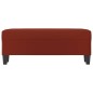 vidaXL Sitzbank Weinrot 100x35x41 cm Kunstleder vidaXL Sitzbank Weinrot 100x35x41 cm Kunstleder