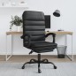 vidaXL Bürostuhl mit Massagefunktion Schwarz Kunstleder vidaXL Bürostuhl mit Massagefunktion Schwarz Kunstleder