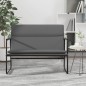vidaXL Sitzbank Grau 100x64x80 cm Kunstleder vidaXL Sitzbank Grau 100x64x80 cm Kunstleder
