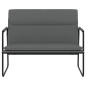 vidaXL Sitzbank Grau 100x64x80 cm Kunstleder vidaXL Sitzbank Grau 100x64x80 cm Kunstleder