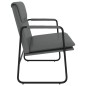 vidaXL Sitzbank Grau 100x64x80 cm Kunstleder vidaXL Sitzbank Grau 100x64x80 cm Kunstleder