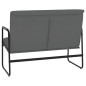 vidaXL Sitzbank Grau 100x64x80 cm Kunstleder vidaXL Sitzbank Grau 100x64x80 cm Kunstleder