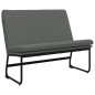 vidaXL Sitzbank Dunkelgrau 100x75x76 cm Stoff vidaXL Sitzbank Dunkelgrau 100x75x76 cm Stoff