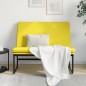 vidaXL Sitzbank Hellgelb 100x75x76 cm Stoff vidaXL Sitzbank Hellgelb 100x75x76 cm Stoff