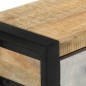 vidaXL Konsolentisch 110x30x76 cm Raues Massivholz Mango vidaXL Konsolentisch 110x30x76 cm Raues Massivholz Mango