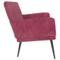 vidaXL Sitzbank Weinrot 108x79x79 cm Samt vidaXL Sitzbank Weinrot 108x79x79 cm Samt