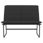 vidaXL Sitzbank Schwarz 100x75x76 cm Kunstleder vidaXL Sitzbank Schwarz 100x75x76 cm Kunstleder