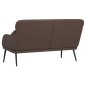 vidaXL Sitzbank Braun 110x76x80 cm Kunstleder vidaXL Sitzbank Braun 110x76x80 cm Kunstleder