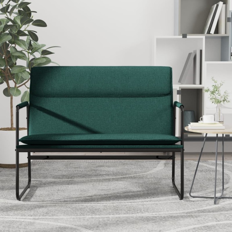 vidaXL Sitzbank Dunkelgrün 100x64x80 cm Stoff vidaXL Sitzbank Dunkelgrün 100x64x80 cm Stoff