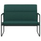 vidaXL Sitzbank Dunkelgrün 100x64x80 cm Stoff vidaXL Sitzbank Dunkelgrün 100x64x80 cm Stoff