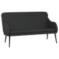 vidaXL Sitzbank Schwarz 110x76x80 cm Kunstleder vidaXL Sitzbank Schwarz 110x76x80 cm Kunstleder