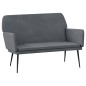 vidaXL Sitzbank Dunkelgrau 108x79x79 cm Samt vidaXL Sitzbank Dunkelgrau 108x79x79 cm Samt