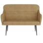 vidaXL Sitzbank Braun 110x76x80 cm Samt vidaXL Sitzbank Braun 110x76x80 cm Samt