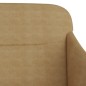 vidaXL Sitzbank Braun 110x76x80 cm Samt vidaXL Sitzbank Braun 110x76x80 cm Samt