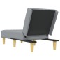 vidaXL Chaiselongue Hellgrau Stoff vidaXL Chaiselongue Hellgrau Stoff