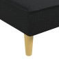 vidaXL Chaiselongue Schwarz Stoff vidaXL Chaiselongue Schwarz Stoff