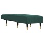 vidaXL Chaiselongue Dunkelgrün Samt vidaXL Chaiselongue Dunkelgrün Samt