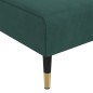 vidaXL Chaiselongue Dunkelgrün Samt vidaXL Chaiselongue Dunkelgrün Samt