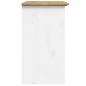vidaXL Nachttisch BODO Braun 53x38,5x66 cm Massivholz Kiefer vidaXL Nachttisch BODO Braun 53x38,5x66 cm Massivholz Kiefer